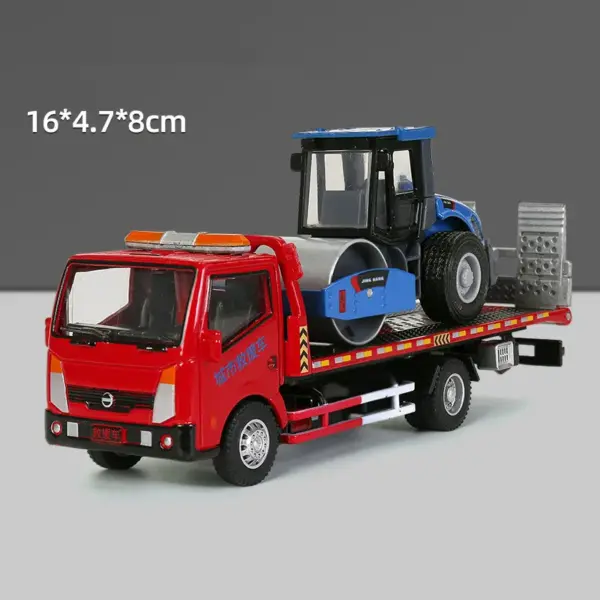 1:60 Alloy Trailer Engineering Vehicle Model - Image 4