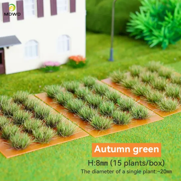 15pcs Miniature Flower Grass Clusters 8mm-10mm - Image 5