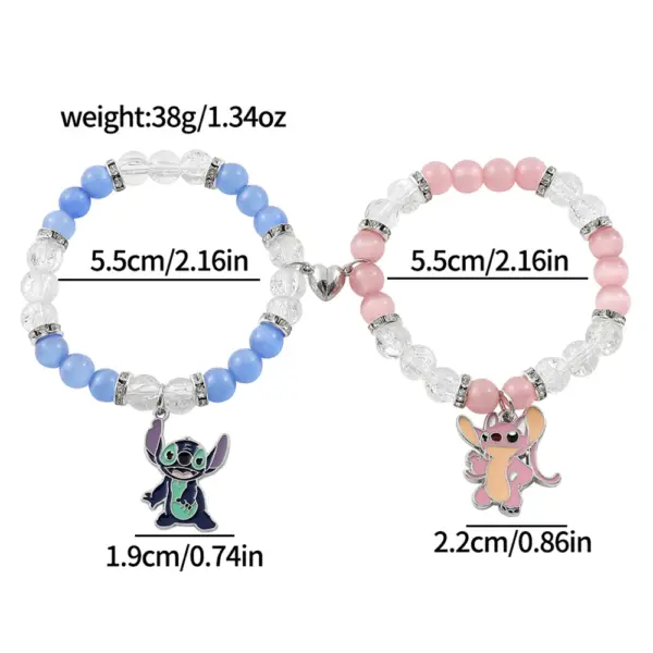 Stitch Angel Couple Bracelets Set for Everyone - Image 5