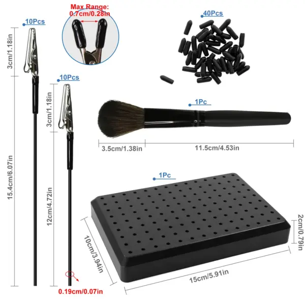 Model Painting Clip Kit with Alligator Clips - Image 5