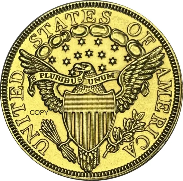 Capped Bust Liberty Commemorative Replica Coin - Image 2