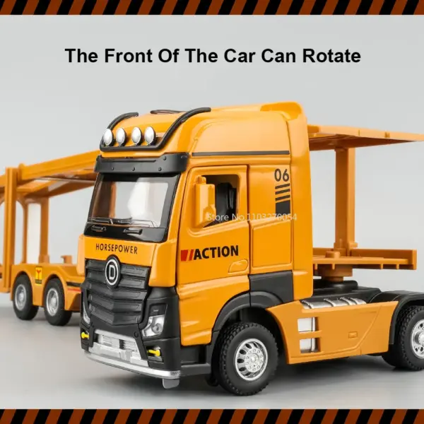 1/32 Alloy Diecast Extended Towing Head Car Model - Image 4