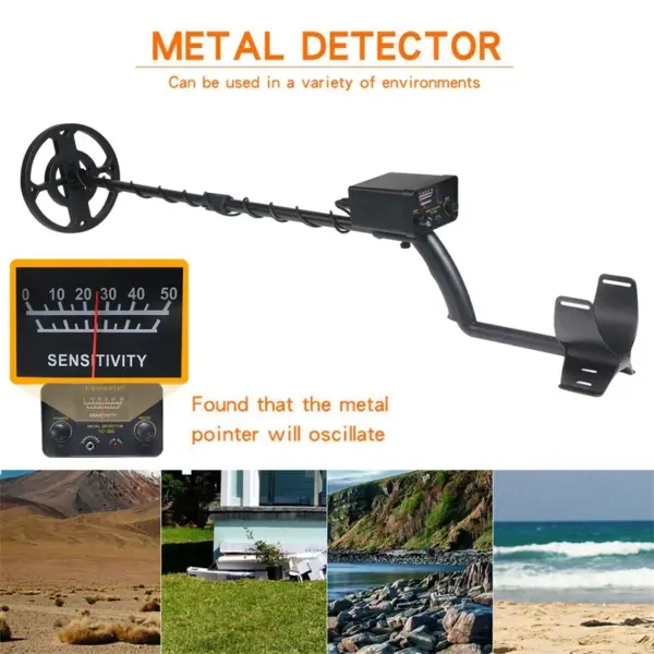 TC-200 Adjustable Metal Detector for Treasure Hunting - Image 4