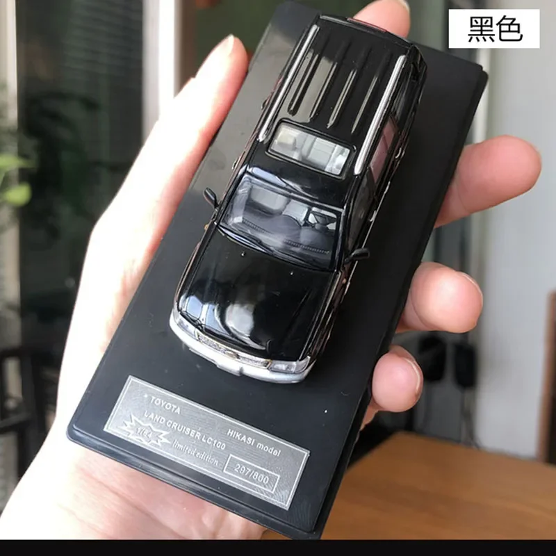 Diecast Alloy 1/64 Land Cruiser Model Black 2 Diecast Alloy 1/64 Land Cruiser Model Black - Image 2