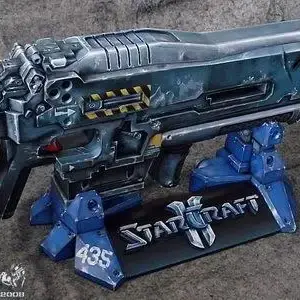 Terran Marine Tribe Gauss Gun DIY Model