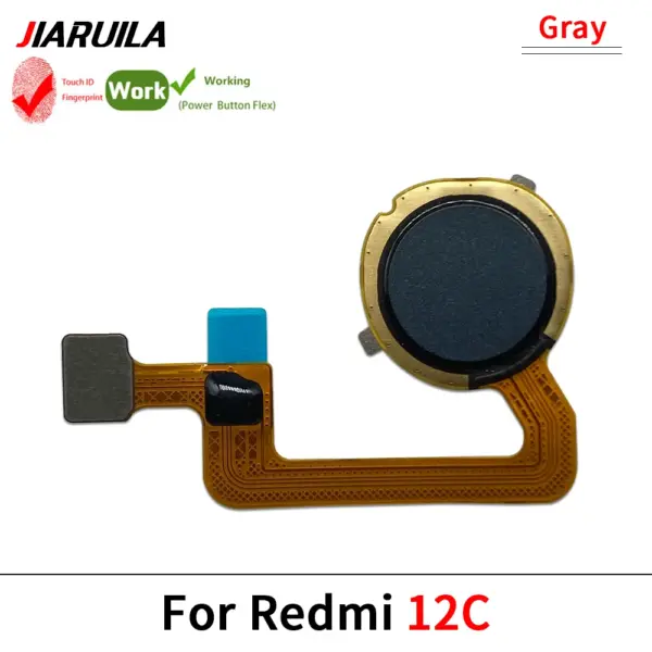 Fingerprint Sensor Home Return Power Button Flex Cable for Xiaomi Redmi 13C - Image 7