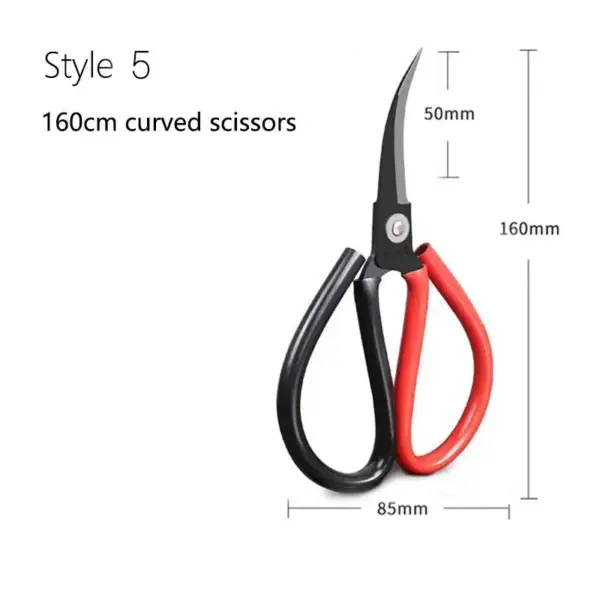 Professional Curved Blade Scissors for Cutting - Image 7