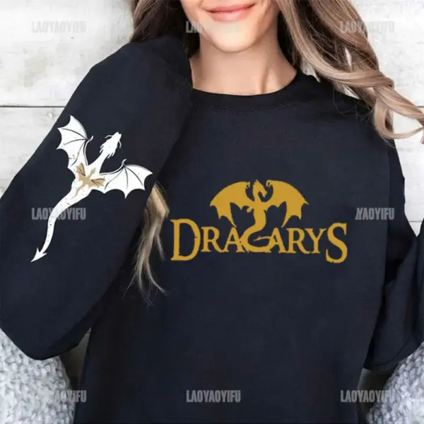 Basgiath War College Print Hoodie for Women - Image 11