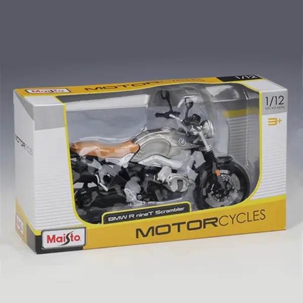 Maisto 1:12 BMW R Nine T Scrambler Model - Image 8
