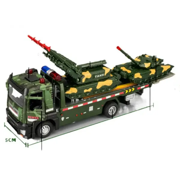 1:32 Military Tank Model with Sound and Light - Image 7