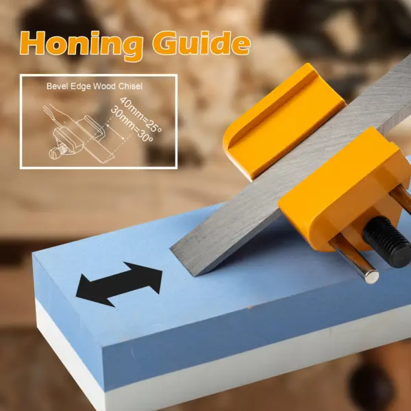 TOLESA Honing Guide for Wood Chisel Sharpening - Image 5