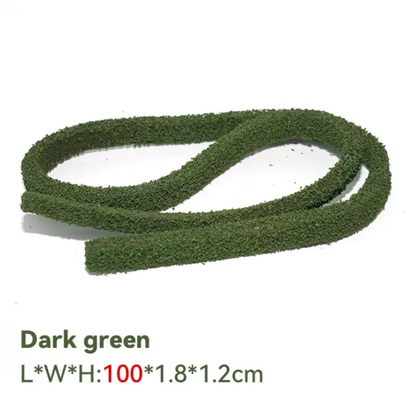 50cm 1m Green Shrub Strips Miniature Model - Image 15