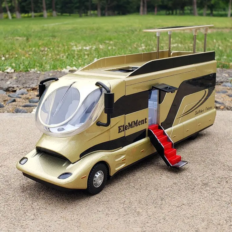 Alloy RV Camper Van Model Toy for Collectors 2 Alloy RV Camper Van Model Toy for Collectors - Image 2