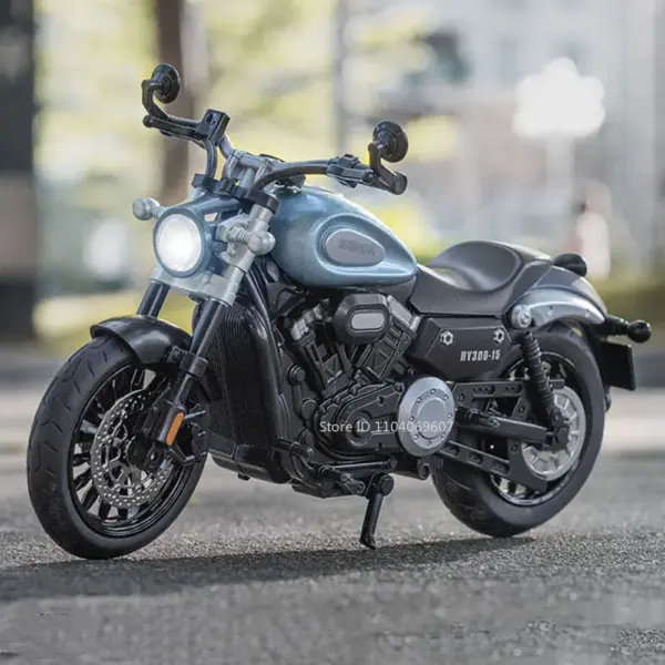 1:12 Chinchilla BD300 Miniature Motorcycle Model - Image 6