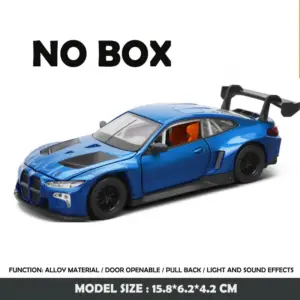 1:32 BMW M4 GT3 Diecast Model Car 17 S8f2122bb0bd24afca9b002964073ab75R