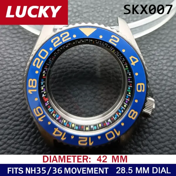 N H35 42mm Stainless Steel Watch Case - Image 53