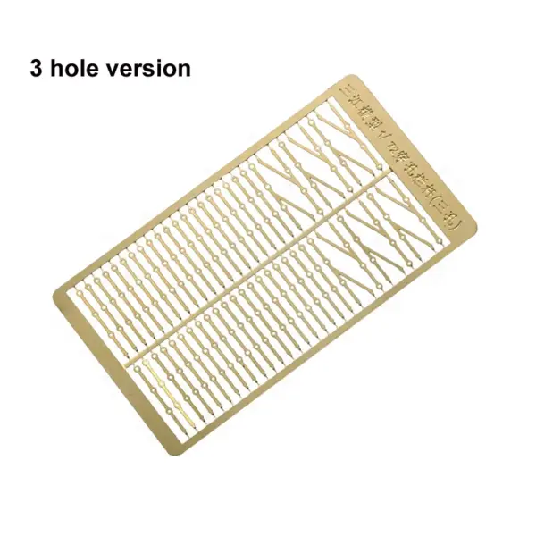 1:72 Brass Etched Railing Post Set for Boats - Image 4