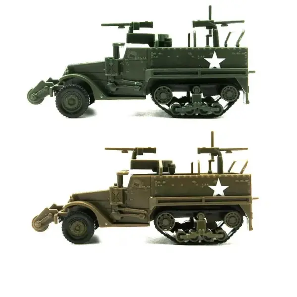 1/72 M3A1 Half-track WWII Model Kit - Image 3