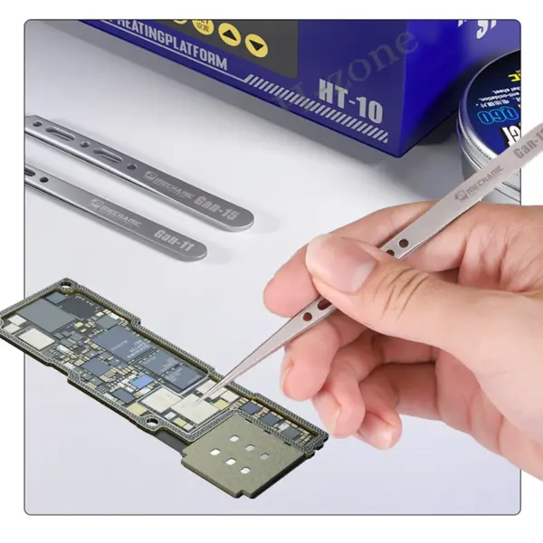 Mechanic Mobile Phone Repair Anti-Magnetic Tweezers - Image 2
