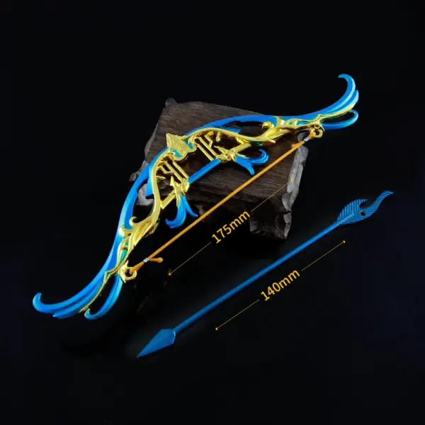 Genshin Impact Alloy Sword and Bow Model 17cm - Image 19