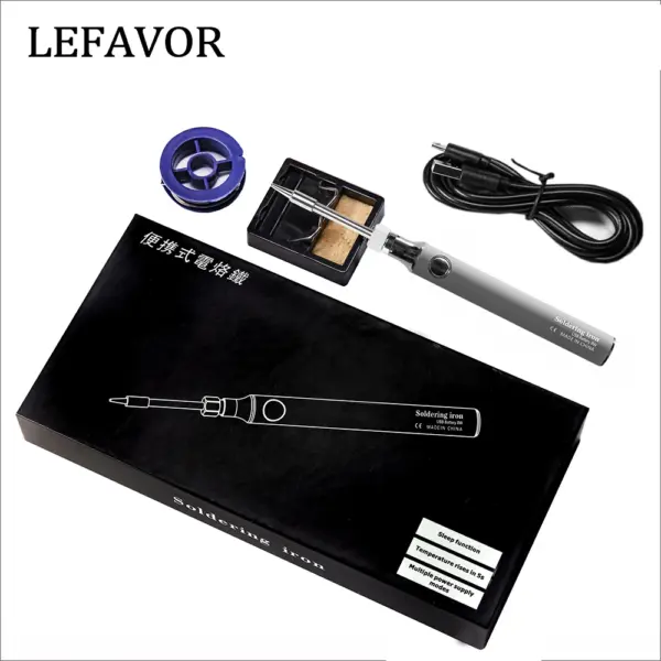 Portable USB Soldering Iron with Fast Charging - Image 2