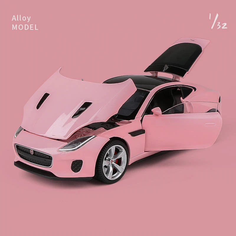 1:32 Jaguar F-TYPE Coupe Diecast Model Car 8 1:32 Jaguar F-TYPE Coupe Diecast Model Car - Image 8