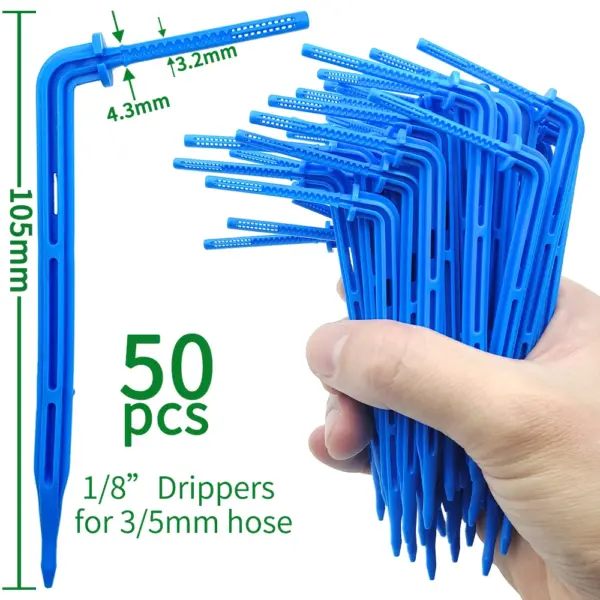 Green Drippers 1/8 inches for Micro Drip Systems - Image 17