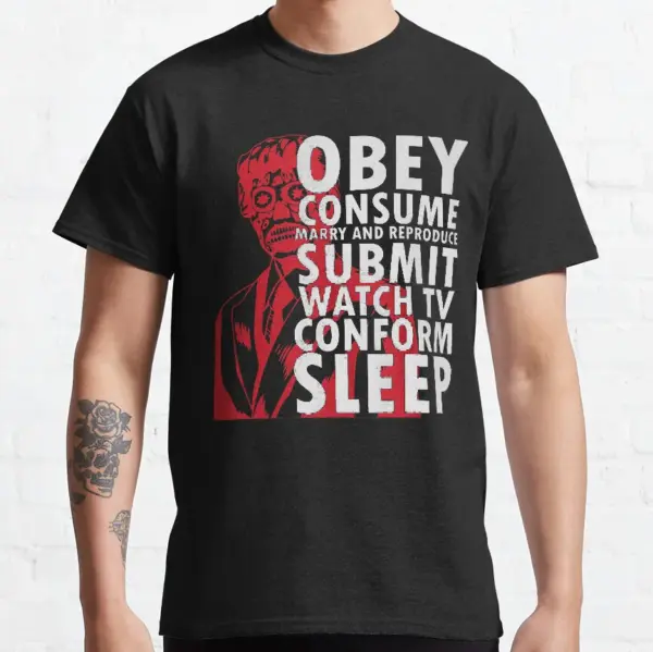 Vintage Alien Graphic T-Shirt for Men - Image 9