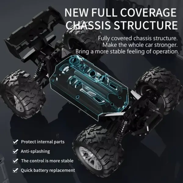 KF15 2.4G Off-Road RC Car 4WD - Image 6