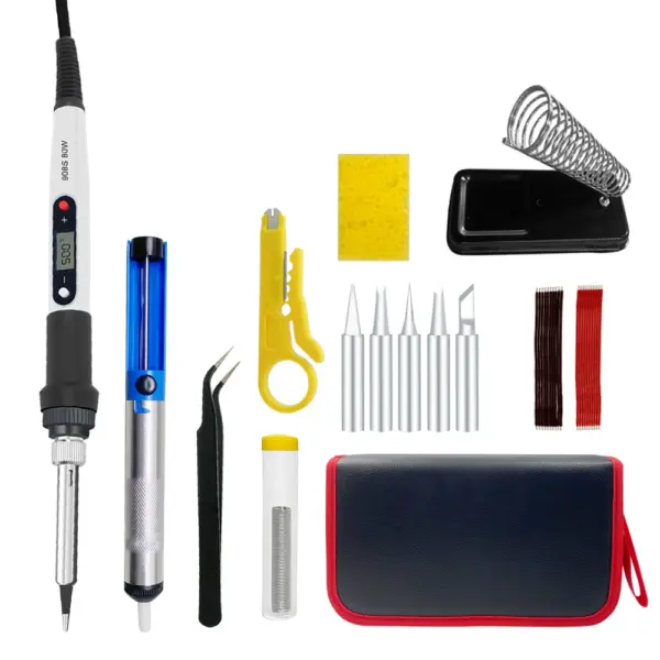 80W Adjustable Temperature Soldering Iron - Image 2