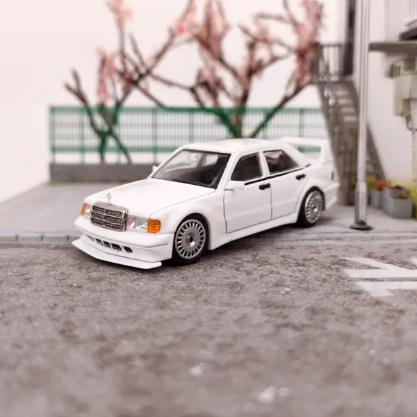 Benz 190E 2.5-16 Evo NFS Model Car 1:64 Scale - Image 4