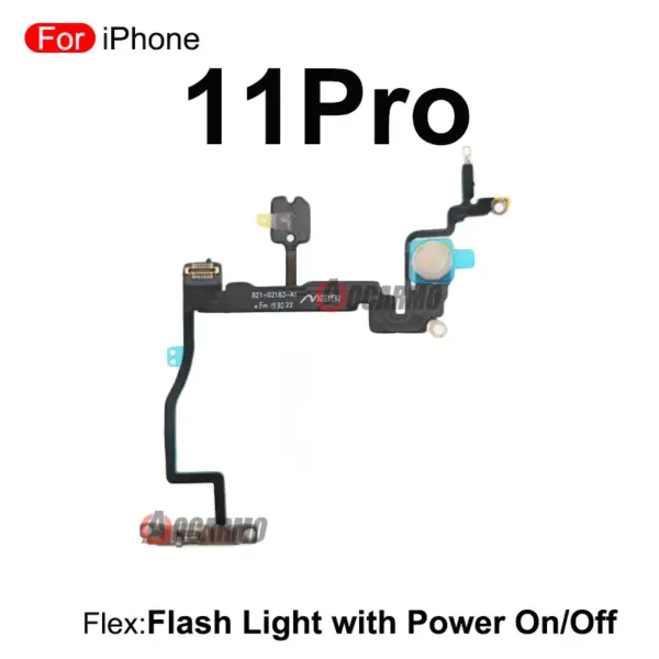iPhone 11 Pro Max Flash Light with Microphone Flex - Image 2
