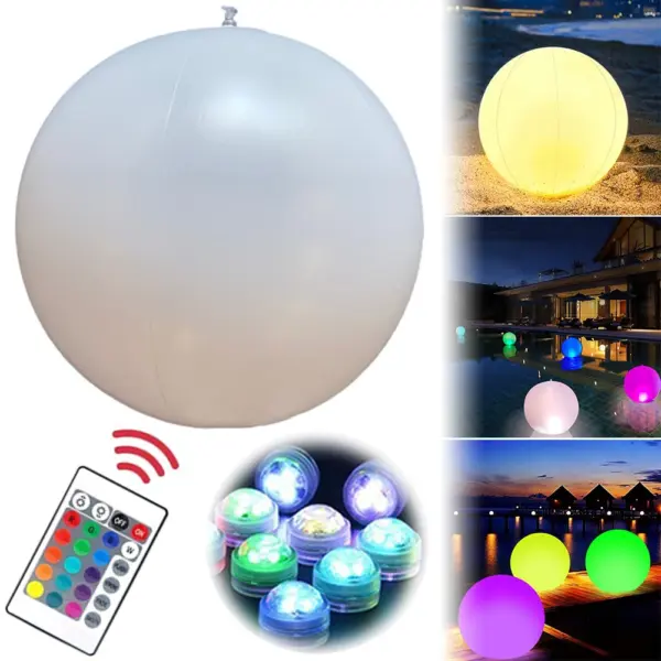 Luminous LED Garden Ball for Pool Parties - Image 3