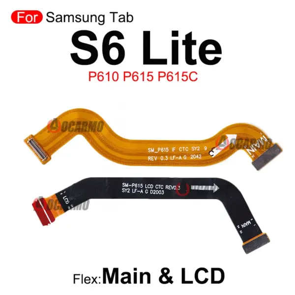 Samsung Galaxy Tab S6 Lite P610 P615 Flex Cable - Image 6