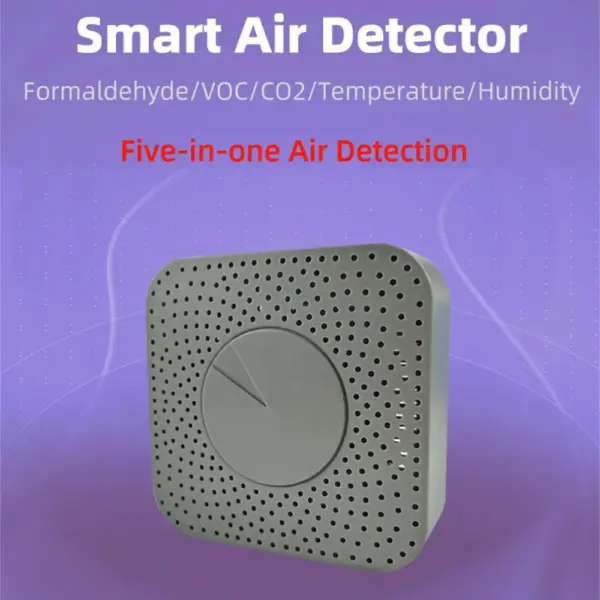 Tuya Zigbee WiFi 5-in-1 Air Quality Monitor - Image 3