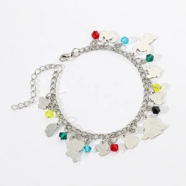 Stitch Silver Plated Charm Bracelet for Women - Image 5