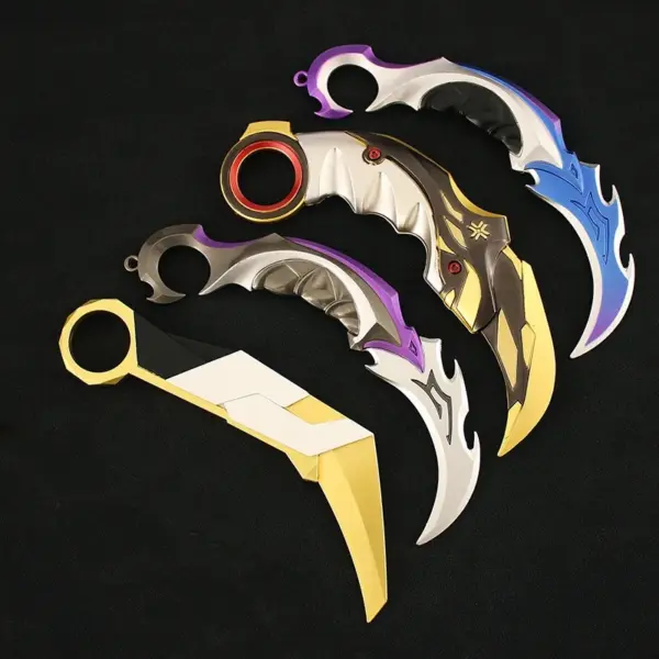 Valorant Melee Reaver 2.0 Karambit Keychain - Image 8