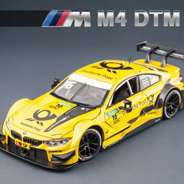 1:23 BMW M4 G82 Diecast Sports Car Model - Image 16