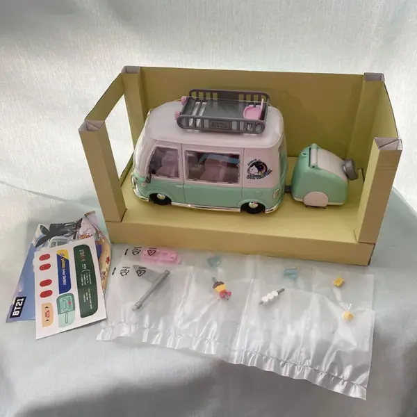 BT21 Camping Car Model Toy 27cm ABS PVC - Image 2