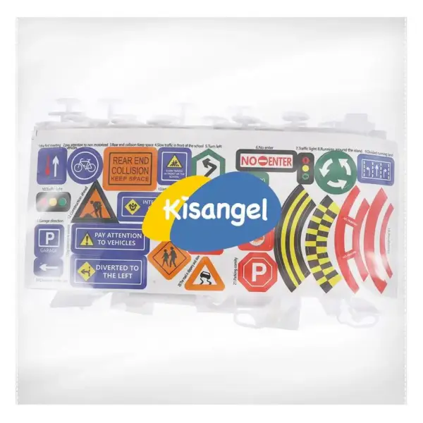 56 Pcs Realistic Traffic Road Sign Toys - Image 5