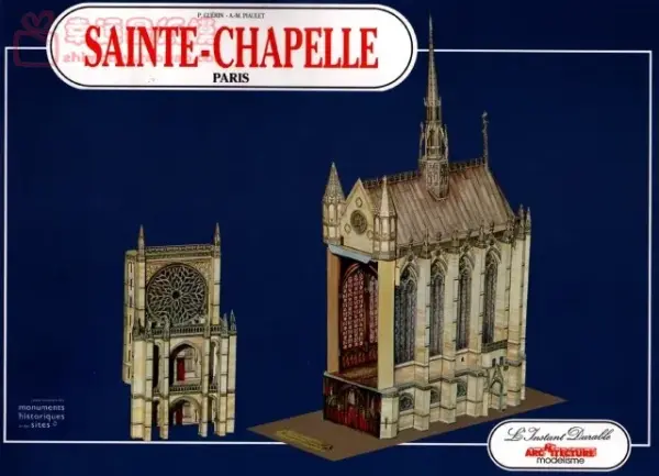 Hand-painted Paper Model DIY Architecture Kit - Image 5