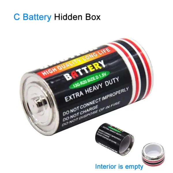 Secret Hidden Storage Dry Cell Diversion Safe - Image 9