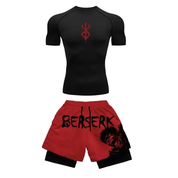 Anime 3D Printed Men's Gym Set - Image 4