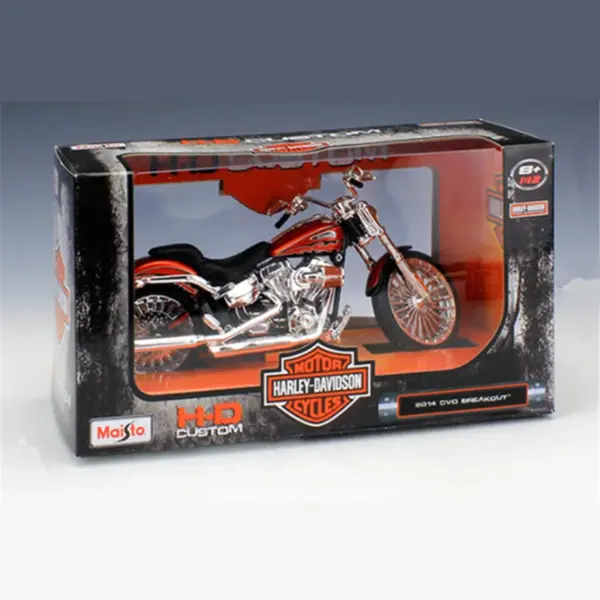 Maisto 1:12 Alloy Harley CVO BREAKOUT Model - Image 6