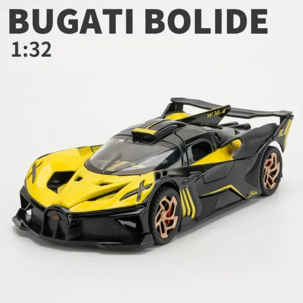 1/32 Bugatti Bolide Diecast Model Car with Sound - Image 10