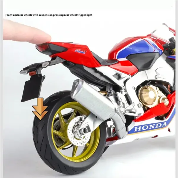 1/9 Scale Honda HRC CBR1000RR Diecast Model - Image 4