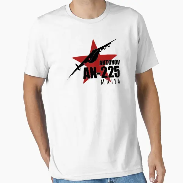 An-225 Mriya Digital Print Cotton T-Shirt - Image 14