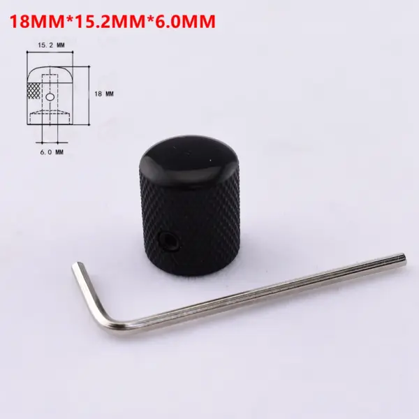 Dome Metal Knob for Electric Guitar Bass - Image 12