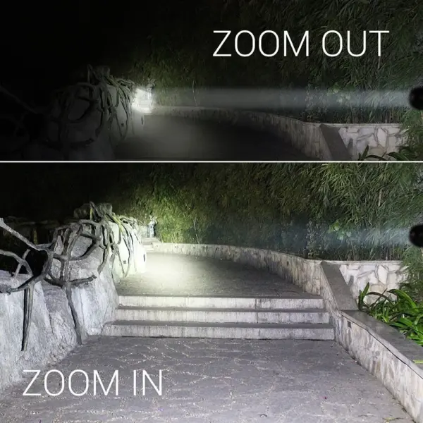 High Power LED Flashlight with 5 Modes - Image 5