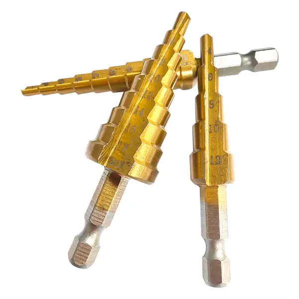 Titanium Plated Hexagonal Ladder Drill Bit Set - Image 5